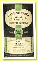 Ardbeg 11 yo 1991/2002 (62.2%, Cadenhead's, Bond Reserve, bourbon hogshead, 306 bottles)