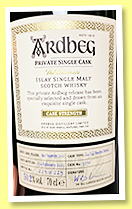 Ardbeg 2002/2023 (50.2%, OB, Private Single Cask, 2nd fill bourbon barrel, cask #3290, 229 bottles)