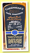Ardbeg 29 yo 1993/2023 (51.5%, Cadenhead, Authentic Collection, bourbon barrel, 164 bottles)