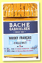 Bache-Gabrielsen 5 yo 'BGW Batch #1' (41%, OB, France, single malt, 3,000 bottles, 2022) Bache-Gabrielsen 5 yo 'BGW Batch #1' (41%, OB, France, single malt, 3,000 bottles, 2022)