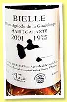 Bielle 19 yo 2001 (43.8%, The Auld Alliance & Famille Ricci, Marie-Galante, agricole, 48 bottles, 2023) Bielle 19 yo 2001 (43.8%, The Auld Alliance & Famille Ricci, Marie-Galante, agricole, 48 bottles, 2023)