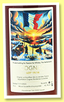 Borderies 'Lot 19.14' (42.1%, Malternatives Belgium, for Passion For Whisky, 39 bottles)