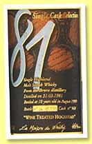 Brora 18 yo 1981/1999 (46%, La Maison du Whisky, wine treated hogshead, cask #568, 350 bottles) Brora 18 yo 1981/1999 (46%, La Maison du Whisky, wine treated hogshead, cask #568, 350 bottles)