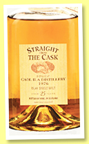 Caol Ila 25 yo 1976/2001 (59.9%, Signatory Vintage for LMDW, Straight From The Cask, hogshead, cask #8087, 423 bottles)