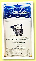 Craigellachie 14 yo 2008/2023 (56.8%, The First Editions, wine barrel, cask #HL19546) Craigellachie 14 yo 2008/2023 (56.8%, The First Editions, wine barrel, cask #HL19546)