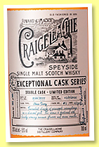 Craigellachie 23 yo 1999 (55%, OB, Exceptional Cask Series, Double Cask, oloroso sherry, cask #3, 542 bottles, 2023) Craigellachie 23 yo 1999 (55%, OB, Exceptional Cask Series, Double Cask, oloroso sherry, cask #3, 542 bottles, 2023)