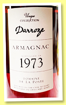 Darroze 50 yo 1973/2023 'Domaine de La Poste' (48%, Darroze, Unique Collection, Ténarèze)