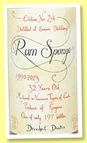 Enmore 32 yo 1990/2023 (53.6%, Rum Sponge, Guyana, #24, 197 bottles) Enmore 32 yo 1990/2023 (53.6%, Rum Sponge, Guyana, #24, 197 bottles)