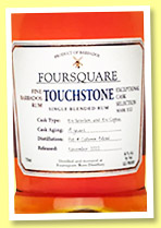 Foursquare 14 yo 'Touchstone' (61%, OB, Barbados, Exceptional Cask Selection Mark XXII, 2023) Foursquare 14 yo 'Touchstone' (61%, OB, Barbados, Exceptional Cask Selection Mark XXII, 2023)