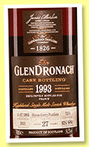 GlenDronach 27 yo 1993/2021 (54.2%, OB, for LMDW Conquête, France, oloroso sherry puncheon, cask #7274, 674 bottles) GlenDronach 27 yo 1993/2021 (54.2%, OB, for LMDW Conquête, France, oloroso sherry puncheon, cask #7274, 674 bottles)