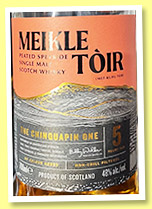 Glenallachie 5 yo 'Meikle Toir The Chinkapin One' (48%, OB, 2023) 