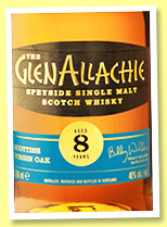 Glenallachie 8 yo 'Scottish Virgin Oak' (48%, OB, 2023)