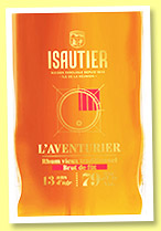 Isautier 13 yo 2008 'L'Audacieux' (79.5%, OB, La Réunion, LMDW Edition, 2023)