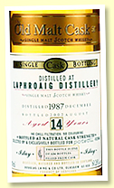 Laphroaig 14 yo 1987/2002 (60.26%, Douglas Laing Old Malt Cask for Potstill Vienna, 126 bottles)
