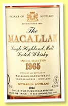 Macallan 18 yo 1965/1984 (43%, OB, Corade Import France) 