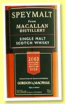 Macallan 19 yo 2003/2023 (58.50%, Gordon & MacPhail, Speymalt, for LMDW New Vibrations, cask # 13603611, 149 bottles) 
