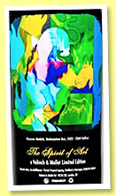 Nicaragua 25 yo 1998/2023 (57.1%, Valinch & Mallet, The Spirit of Art, cask #16, 188 bottles) 