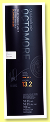 Octomore 5 yo 2016/2022 'Edition 13.2' (58.3%, OB, The Impossible Equation, Rey Fernando de Castilla Oloroso Sherry) Octomore 5 yo 2016/2022 'Edition 13.2' (58.3%, OB, The Impossible Equation, Rey Fernando de Castilla Oloroso Sherry)