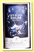 Off-Road Rhum 'Series #03.1' (49%, Vagabond Spirits, Marie-Galante, agricole, 200 bottles, 2023)