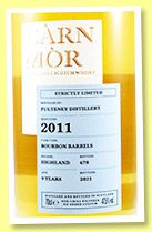 Old Pulteney 9 yo 2011/2021 (47.5%, Càrn Mòr, Strictly Limited, bourbon barrels, 678 bottles)