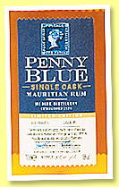 Penny Blue 2011/2022 (55%, OB, Kirsch Import, Mauritius, sherry, cask #238, 216 bottles) 