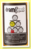 Red Bag #2 17 yo 2006/2023 (57.2%, Dramfool, bourbon hogshead, cask #3, 249 bottles) 