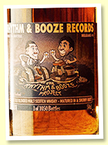 Rhythm & Booze 13 yo blended malt (50%, Rhythm & Booze Records, sherry butt, 1050 bottles)
