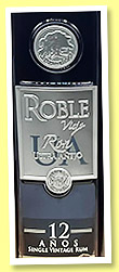 Roble 12 yo 'Ultra Anejo' (40%, OB, Venezuela, Single Vintage, +/-2023) 