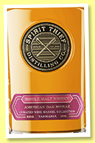 Spirit Thief 'American Oak Shiraz' (48.3%, OB, Tasmania, 2023) Spirit Thief 'American Oak Shiraz' (48.3%, OB, Tasmania, 2023)