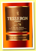 Tesseron 'Lot N°76 X.O Tradition' (40%, OB, Grande Champagne, +/-2022) 
