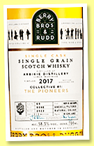 Arbikie 2017/2023 (58.3%, Berry Bros. & Rudd, The Pioneers, single grain, new US oak barrel, cask #69, 213 bottles) Arbikie 2017/2023 (58.3%, Berry Bros. & Rudd, The Pioneers, single grain, new US oak barrel, cask #69, 213 bottles)