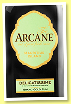 Arcane 'Délicatissime' (41%, OB, Mauritius, +/-2023) Arcane 'Délicatissime' (41%, OB, Mauritius, +/-2023)