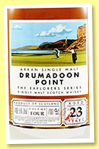 Arran 23 yo 'Drumadoon Point' (49.5%, OB, The Explorers Series, sherry puncheon, 9000 bottles, 2021)