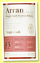 Arran 25 yo 1996/2022 (51,5%, OB for LMDW, Antipodes, sherry hogshead, cask #1996/892, 240 bottles)