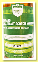 Auchentoshan 25 yo 1998/2023 (54.3%, A Few Barrels Company, Uniqueness of the Cask, bourbon barrel, cask #100976, 119 bottles) Auchentoshan 25 yo 1998/2023 (54.3%, A Few Barrels Company, Uniqueness of the Cask, bourbon barrel, cask #100976, 119 bottles)