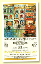 Ben Nevis 21 yo 1999/2020 (52.7%, Nanyang Whisky, cask #255, hogshead, 139 bottles) 