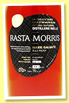 Bielle 20 yo 2002/2022 (49.4%, Rasta Morris, Marie-Galante, cask #RM029, 57 bottles) 