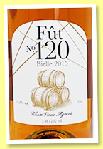 Bielle 2015/2023 (53.8%, Salon du Rhum Belgique, Guadeloupe, cask #120, 252 bottles)