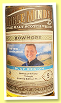 Bowmore 9 yo 2013/2023 (58.3%, Douglas Laing, Single Minded for World of Whisky Waldhaus-am-See, refill barrel, cask #DL17879, 244 bottles) Bowmore 9 yo 2013/2023 (58.3%, Douglas Laing, Single Minded for World of Whisky Waldhaus-am-See, refill barrel, cask #DL17879, 244 bottles)