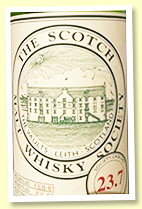 Bruichladdich 10 yo 1981/1991 (58.6%, Scotch Malt Whisky Society #23.7)
