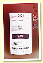 Bruichladdich 18 yo 2004/2023 (61.8%, OB for The Whisky Exchange, cask #1518, 1st fill Sauternes, 234 bottles)
