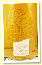 Bruichladdich 30 yo (48.3%, Elixir Distiller's 'Director's Special', hogshead, 218 bottles)
