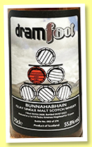Bunnahabhain 15 yo 2008/2023 (55.8%, Dramfool, 1st Fill Pedro Ximenez Hogshead, cask #993, 270 bottles) Bunnahabhain 15 yo 2008/2023 (55.8%, Dramfool, 1st Fill Pedro Ximenez Hogshead, cask #993, 270 bottles)