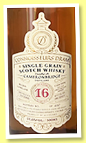 Cameronbridge 16 yo 2006/2023 (57.6%, Dh Global Spirits, Connoisseurs Dram, 1st fill amontillado, cask #377390, 400 bottles) 