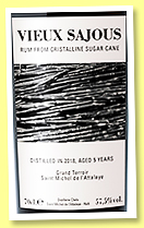 Clairin Vieux Sajous 5 yo 2018/2023 (57.5%, La Maison et Velier)
