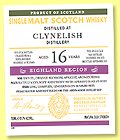 Clynelish 16 yo 2006/2023 (51.7%, Hunter Laing, Old Malt Cask for the Ardnahoe Shop, refill bourbon hogshead, cask #HL20589) Clynelish 16 yo 2006/2023 (51.7%, Hunter Laing, Old Malt Cask for the Ardnahoe Shop, refill bourbon hogshead, cask #HL20589)