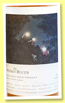 Cooley 8 yo (54%, The Whisky Blues, single malt, 1st fill bourbon barrel, batch Ref.TWB01, 181 bottles, 2023) 