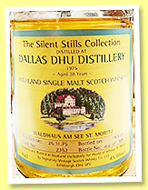Dallas Dhu 28 yo 1975/2004 (45.9%, Signatory Vintage, Silent Stills Collection, for Waldhaus am See St. Moritz, cask #2352, 308 bottles) Dallas Dhu 28 yo 1975/2004 (45.9%, Signatory Vintage, Silent Stills Collection, for Waldhaus am See St. Moritz, cask #2352, 308 bottles)