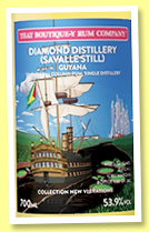 Diamond 12 yo 'Savalle Still ICBU' (53.9%, The Boutique-y Rum Company for LMDW, New Vibrations, 2023)
