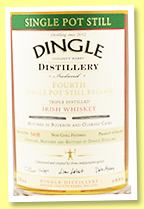 Dingle 'Small Batch 4' (46.5%, OB, Irish single pot still, 8,000 bottles, 2020)